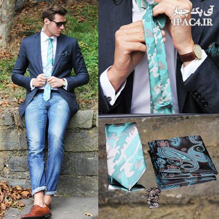  راهنمای خرید کراوات و دستمال جیب 